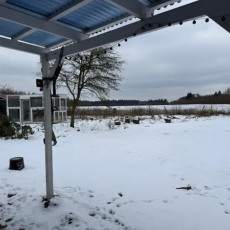 House In Beautiful Nature With Field View * Ikast