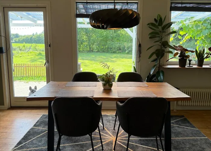 Villa House In Beautiful Nature With Field View Ikast