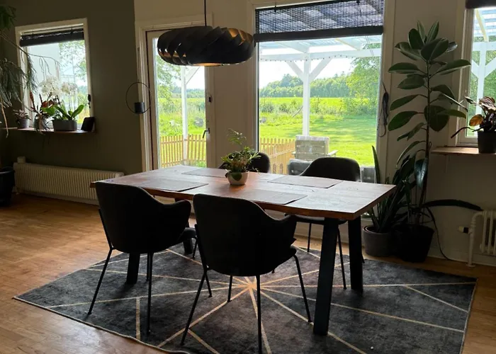 House In Beautiful Nature With Field View Villa *